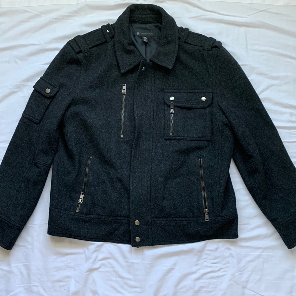 International Concepts Wool Pea Coat Jacket